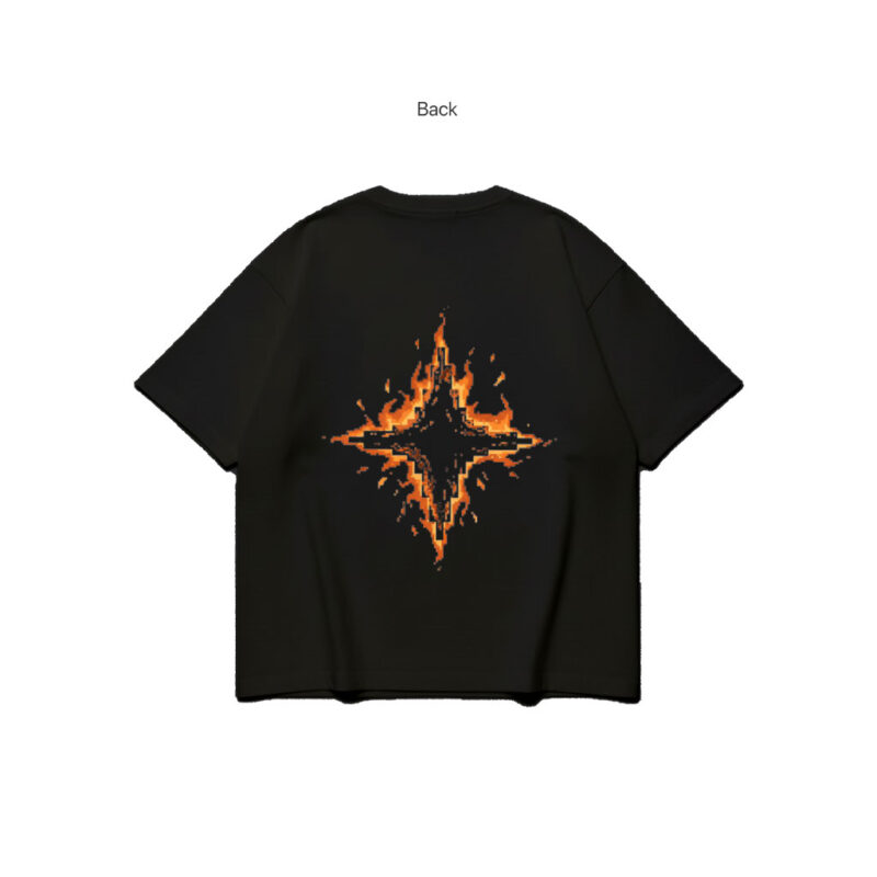 star / flames